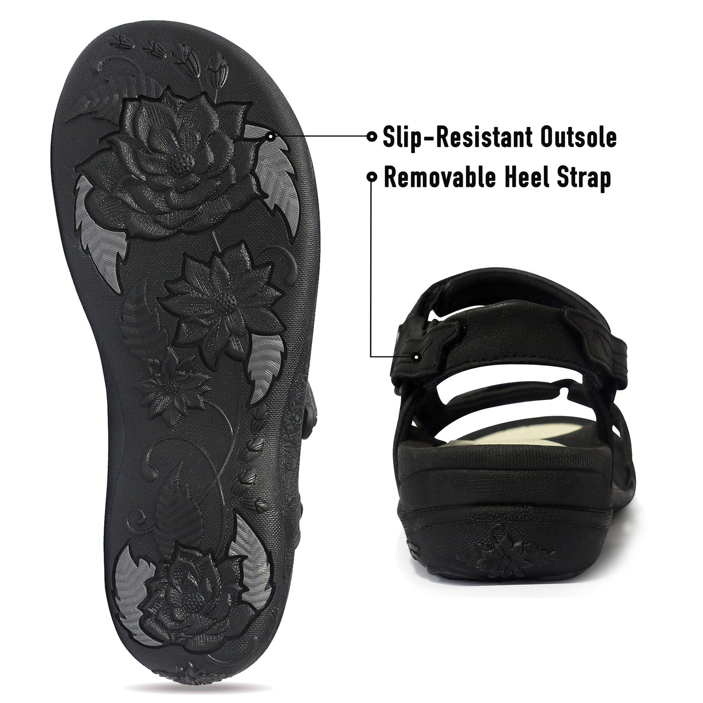 Women Signature: 9179 Black Beige