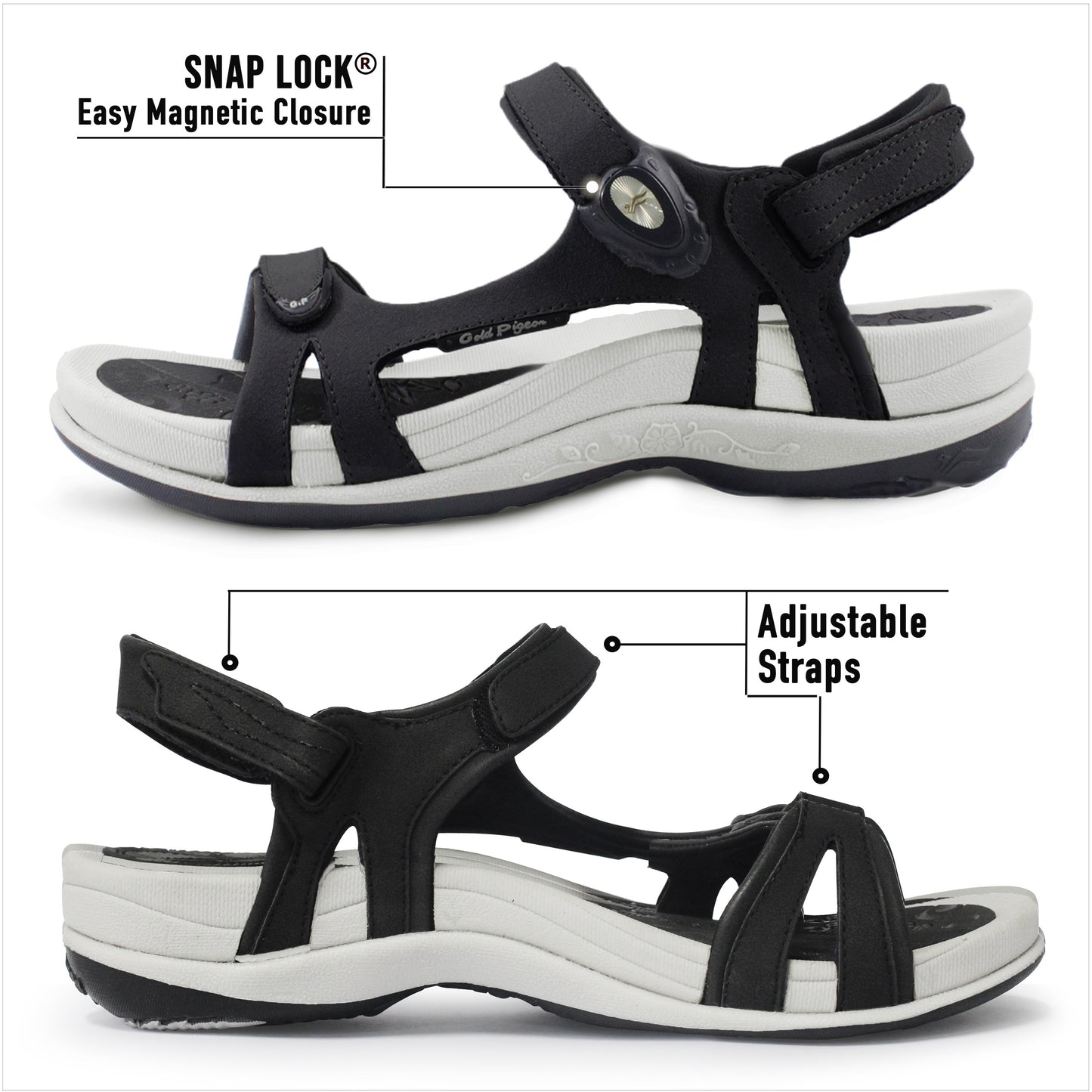 Women Signature: 9179 Black Grey