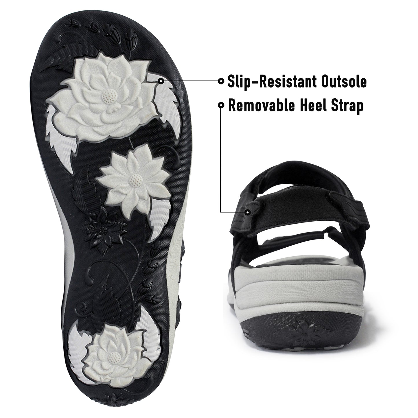 Women Signature: 9179 Black Grey