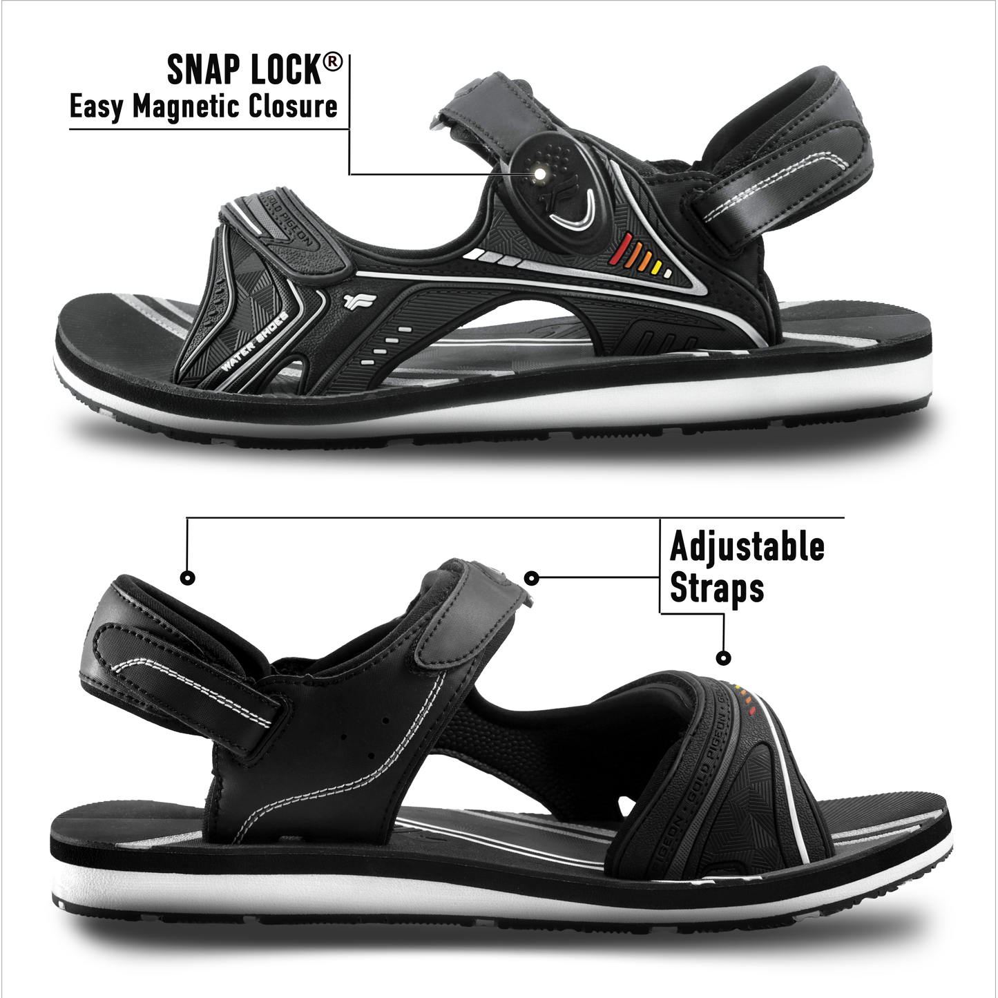 Classic Sandals: 0792 Black