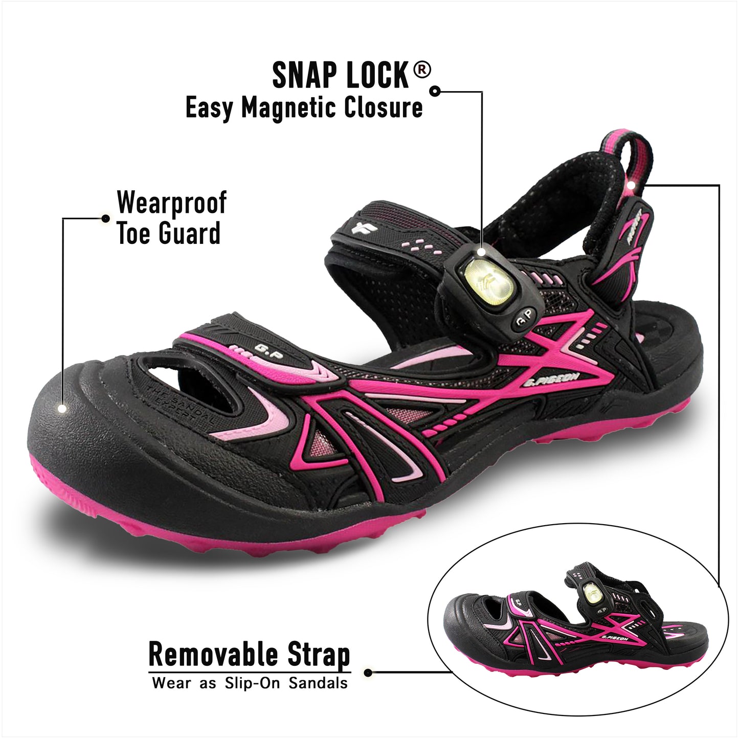 Toe Guard: 1642 Fuchsia