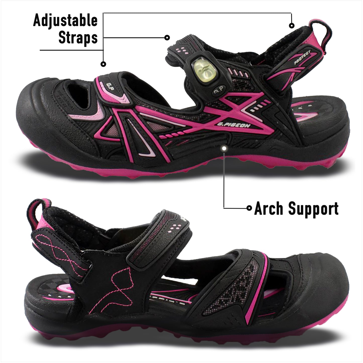 Toe Guard: 1642 Fuchsia