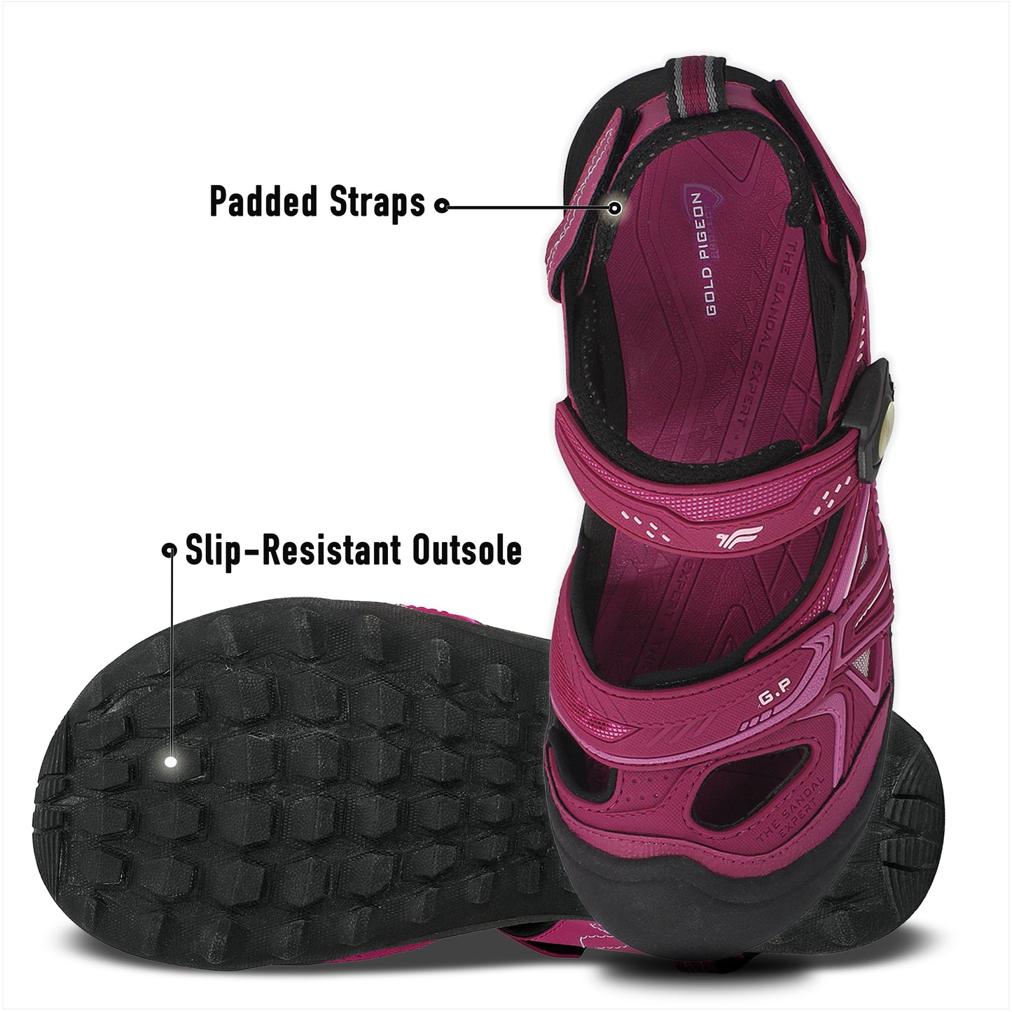 Toe Guard: 3842 Burgundy