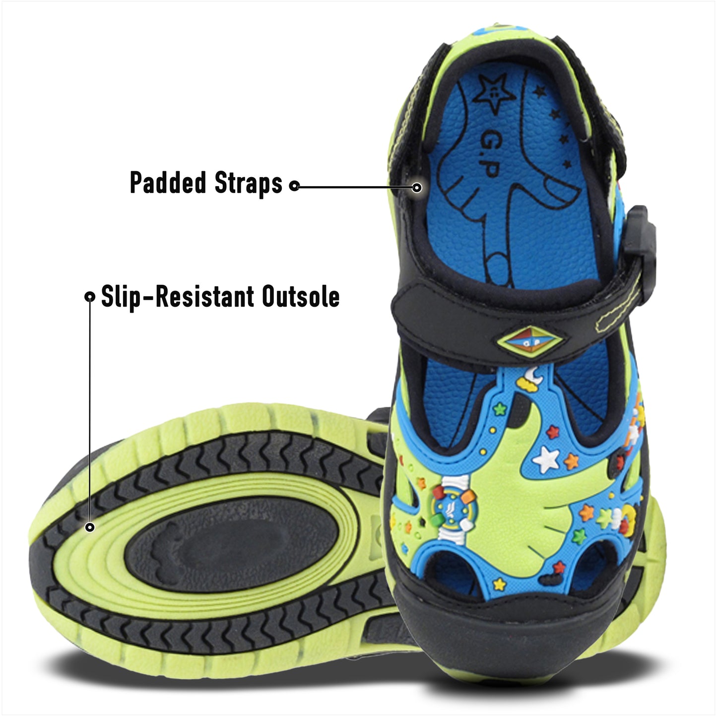 Kids Toe Guard: 5928 Blue