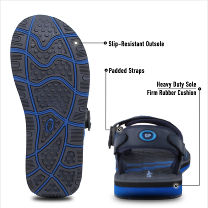 Classic Sandals: 8667 Navy